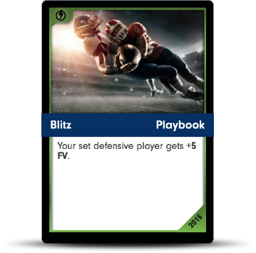 Dynasty Football Card - Blitz